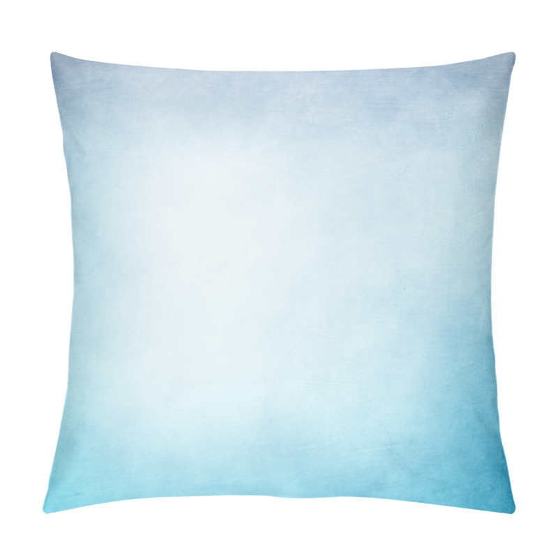 Personality  Grunge background in blue and white color pillow covers