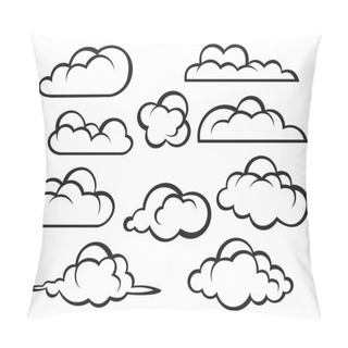 Personality  Set Of Clouds Pillow Covers