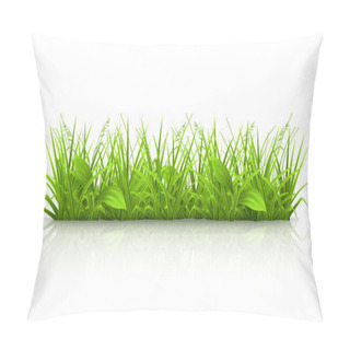 Personality  Grass, Vector Pillow Covers