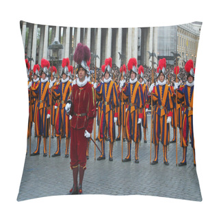 Personality  Swiss Guard. Pillow Covers