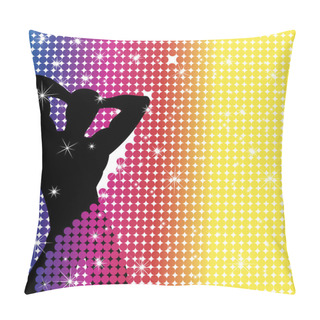 Personality  Boy Party Rainbow Dots Pillow Covers