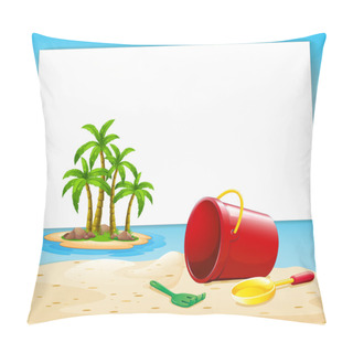 Personality  Beach And Sign Pillow Covers