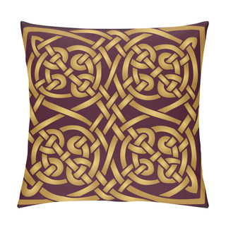 Personality  Celtic Style Decoration Vector Illustration. Pillow Covers