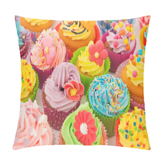 Personality  Birthday Cupcakes Pillow Covers
