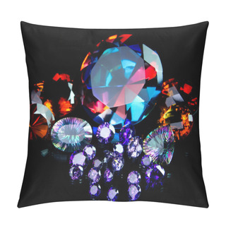 Personality  Faceted Gemstone Collection Pillow Covers