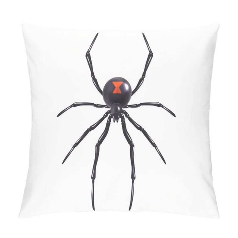 Personality  Realistic spider isolated pillow covers