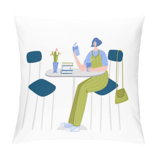 Personality  Literature Fans People With Books Pillow Covers