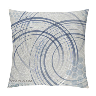 Personality  Abstract Background With Stars And Circles Pillow Covers
