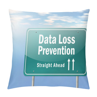 Personality  Highway Signpost Data Loss Prevention Pillow Covers