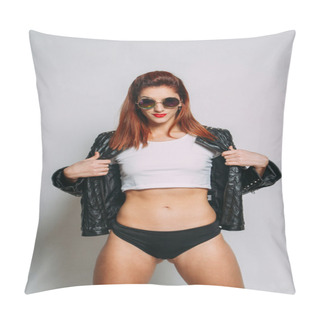 Personality  Portrait Of A Redhead Woma Pillow Covers