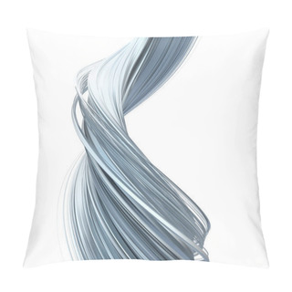 Personality  Abstract 3D Rendering Of A Modern Shape Pillow Covers