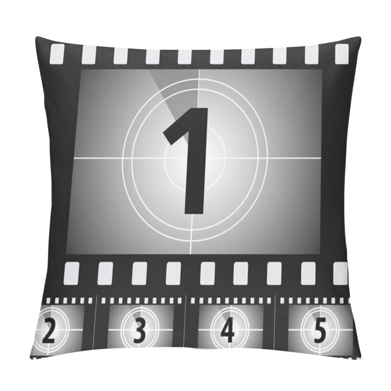 Personality  Film strips background pillow covers