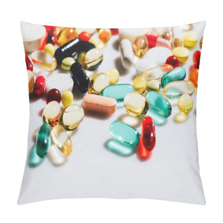 Personality  Various Colorful Pills Pillow Covers