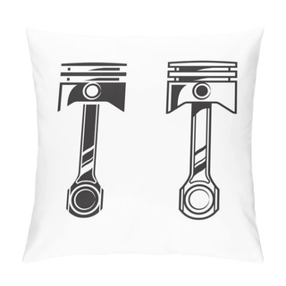 Personality  Vector Car Engine Piston Pillow Covers