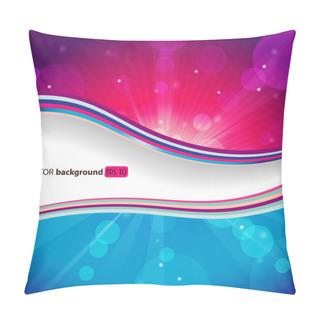 Personality  Fantasy Background With Place For Your Text. Pillow Covers