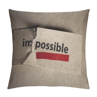 Personality  Motivation Concept Pillow Covers