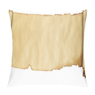 Personality  Medieval Scroll Of Parchment. Pillow Covers
