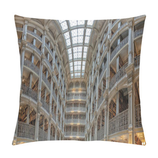Personality  Baltimore Peabody Public Library Huge View Pillow Covers