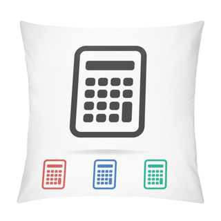 Personality  Calculator Icon Design Pillow Covers