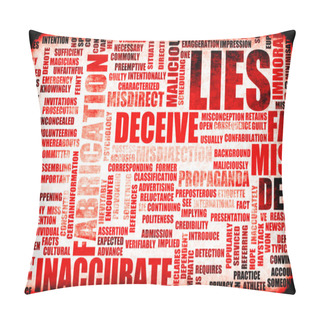 Personality  Lies Pillow Covers