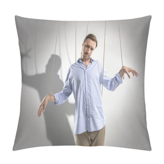 Personality  Man On Manipulating Ropes Pillow Covers