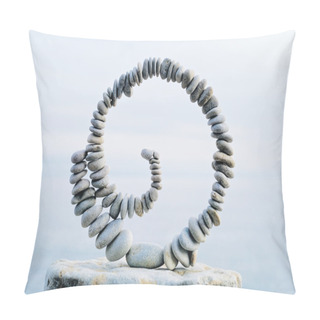 Personality  White Volute Pillow Covers