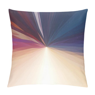 Personality  Abstract Of A Simplistic, Geometric Retro Starburst Pattern, Combining Vintage Charm With Modern Geometry. Pillow Covers