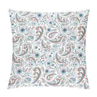 Personality  Traditional Paisley Seamless Pattern Pillow Covers