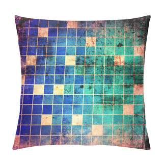 Personality  Abstract Grunge Poster Pillow Covers