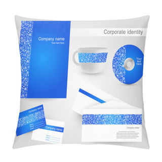 Personality  Corporate Identity Vector, Vector Illustration  Pillow Covers