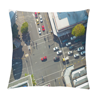 Personality  City Crossroad Scene Pillow Covers