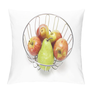 Personality  Apples And Pears In Basket Pillow Covers