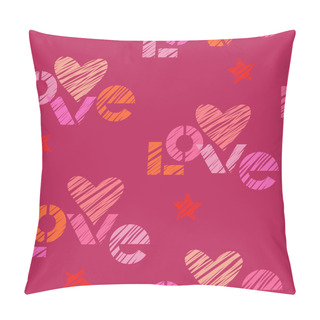Personality  Romantic Seamless Pattern Pillow Covers