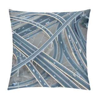 Personality  Highways In Downtown Dubai Pillow Covers