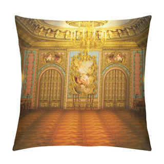 Personality  Gold Castle Room Pillow Covers