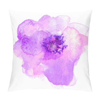 Personality  Single Watercolor Flower Pillow Covers