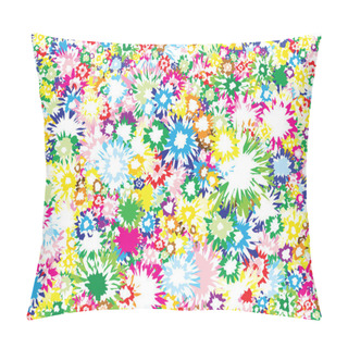 Personality  Vivid Flowers Background Pillow Covers