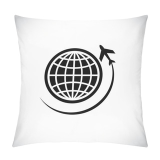 Personality  Plane Icon Design Pillow Covers