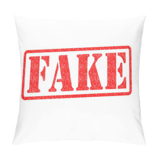 Personality  FAKE Rubber Stamp Pillow Covers