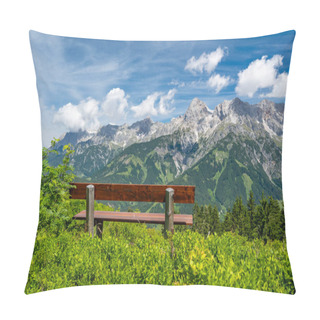 Personality  Summer In The Alps, Salzburg, Austria Pillow Covers