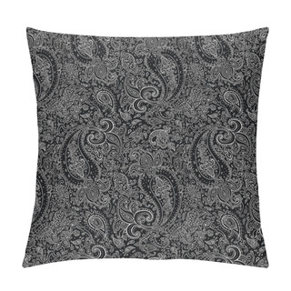 Personality  Seamless Paisley Background. Pillow Covers