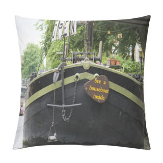 Personality  Amsterdam Houseboat Pillow Covers