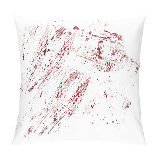 Personality  Watercolor Stains That Look Like Blood Pillow Covers