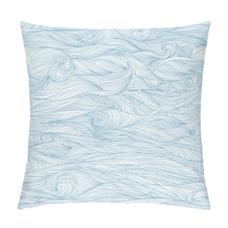Personality  Waves Pattern Pillow Covers