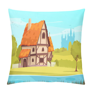 Personality  Architectural Housing Evolution Medieval Image Pillow Covers