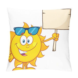 Personality  Summer Sun Cartoon Pillow Covers