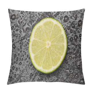 Personality  Fresh Lime Slice Pillow Covers