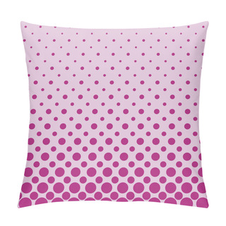 Personality  Color Abstract Repeating Halftone Dot Pattern Background Pillow Covers
