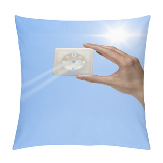 Personality  Solar Energy Pillow Covers
