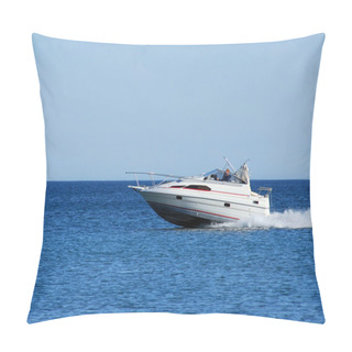 Personality  Speed Boat Pillow Covers